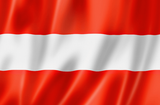 Austria flag for Schengen visa application